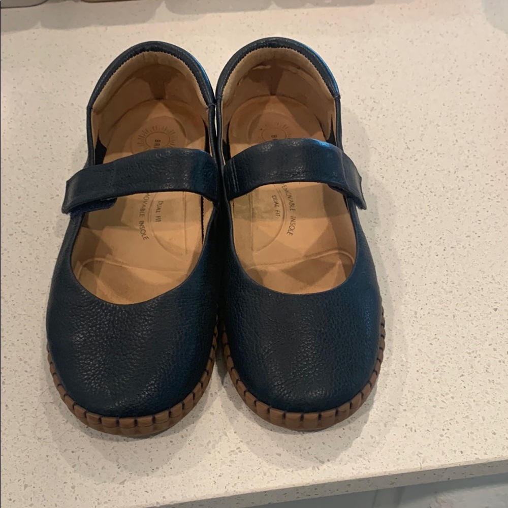 Blue Mary Janes Style and Rounded Toe